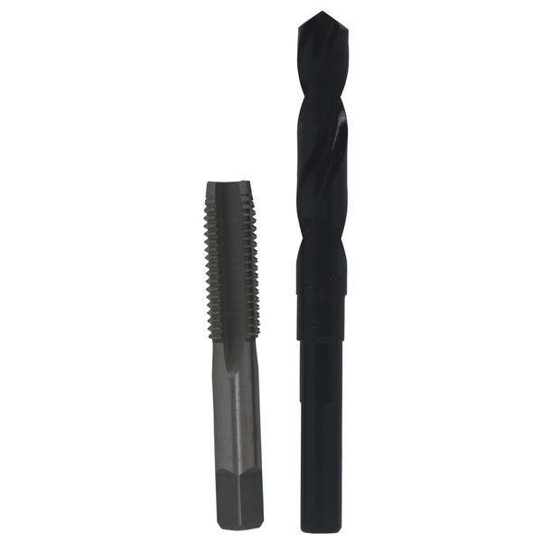 Drill America 3/4"-10 HSS Plug Tap and 21/32" HSS 1/2" Shank Drill Bit POU3/4-10